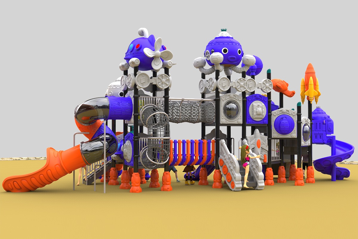 Playground al aire libre para niños Galaxy Edition (3)