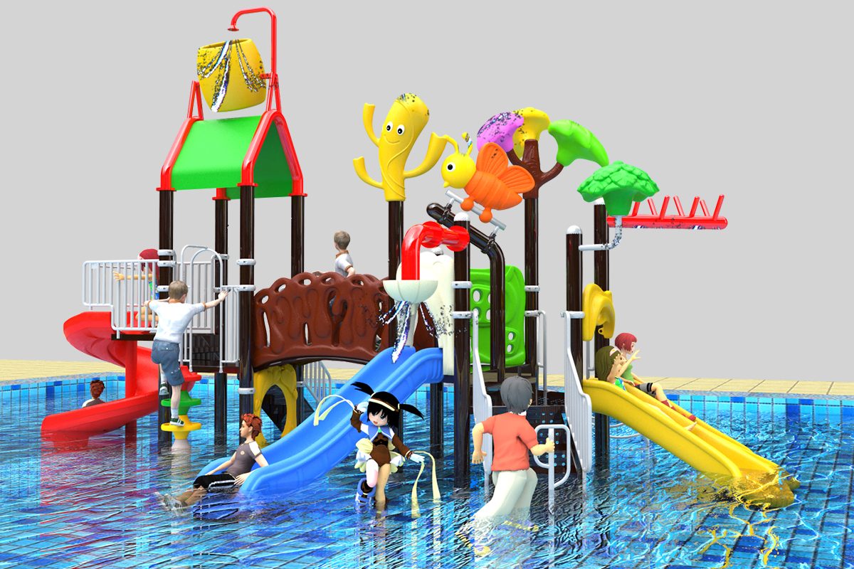 Equipo de juegos del parque acuático (2)