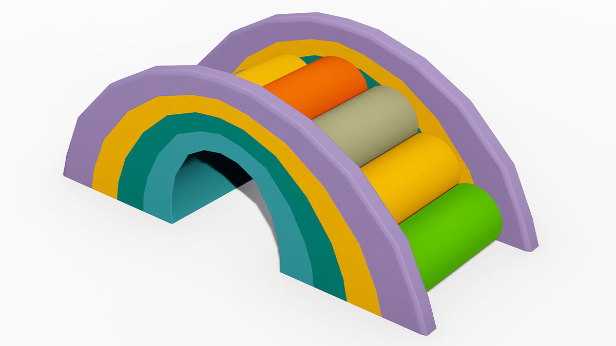 2. Equipos comerciales de juego suave para interiores (2)