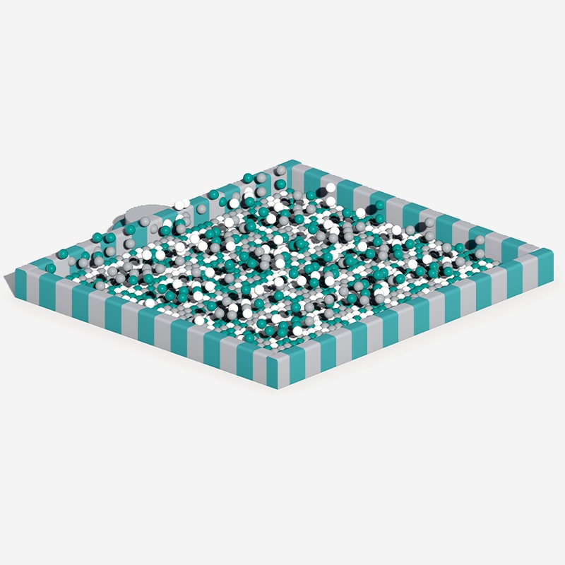 Piscina de bolas de juego suave para interiores - Equipo de juego suave para interiores para niños