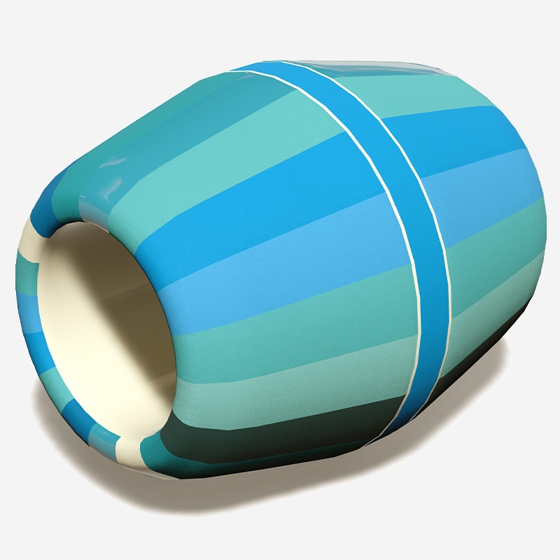 Rodillo de túnel de juego suave para interiores - Escalador de juego suave para niños pequeños 