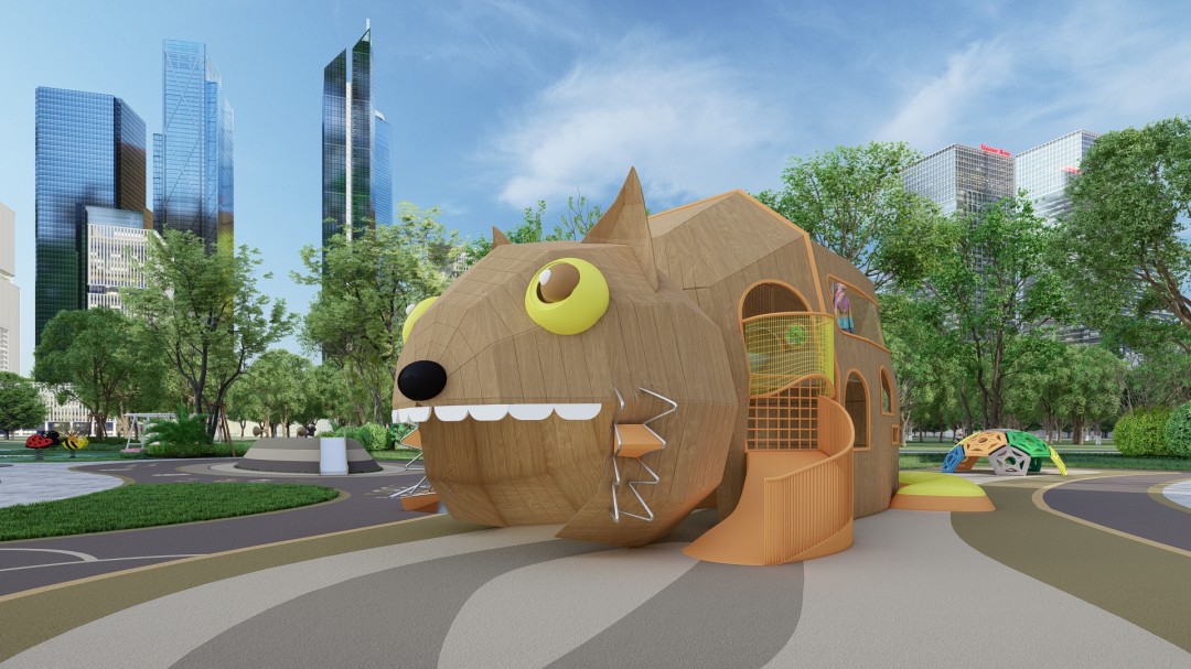 Equipos de juegos al aire libre para comunidades residenciales (17)
