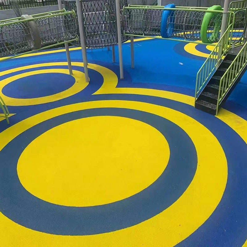 Proveedor de superficies de seguridad para parques infantiles de EPDM vertidas in situ