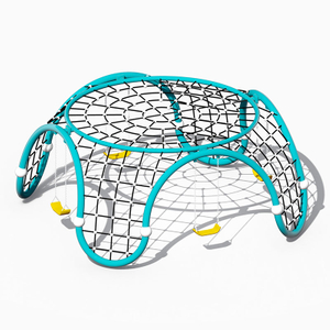 Escalador de telaraña con columpio