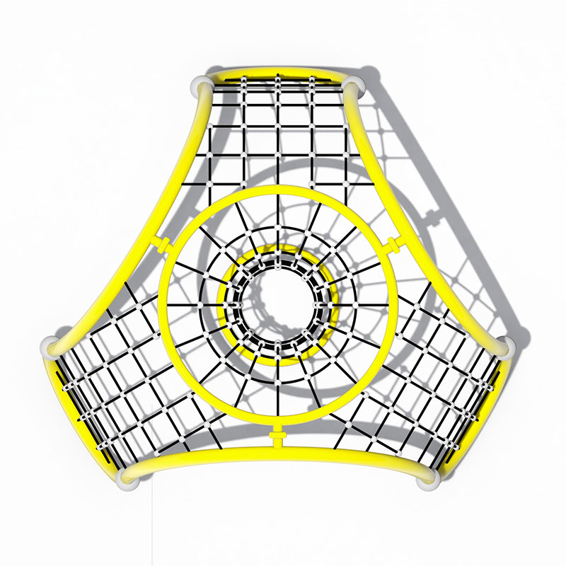 Cúpula para equipo de juegos infantiles de escalada