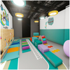 Juego de entrenamiento para carreras de obstáculos en interiores Soft Play