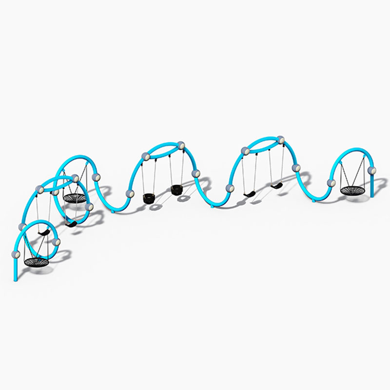 Columpio para niños al aire libre: estructura duradera y uso duradero