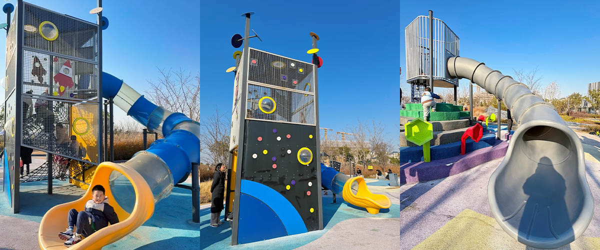 Equipos de juegos infantiles seguros y divertidos para uso comercial