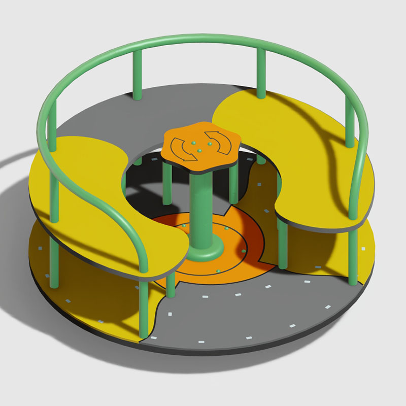 Roundab del patio de recreo sensorial para niños para el desarrollo vestibular