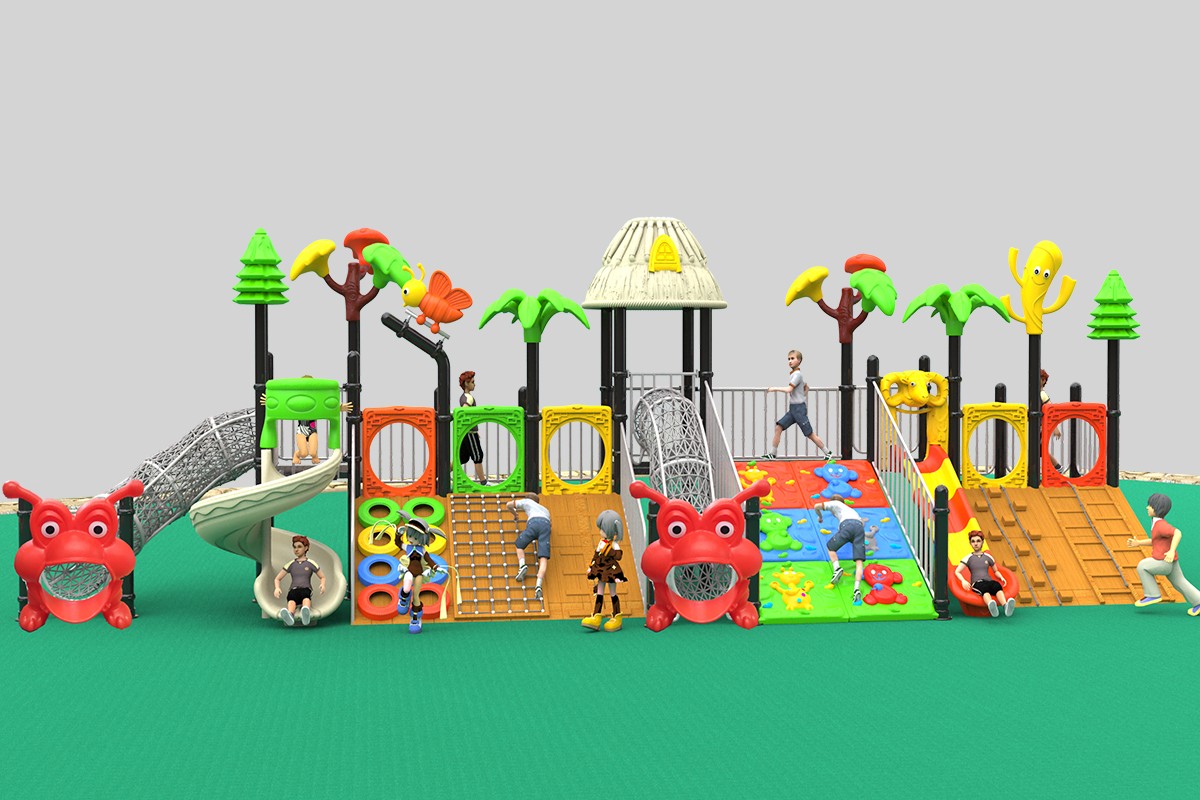 Playgrounds de diapositivas al aire libre de alta capacidad (1)