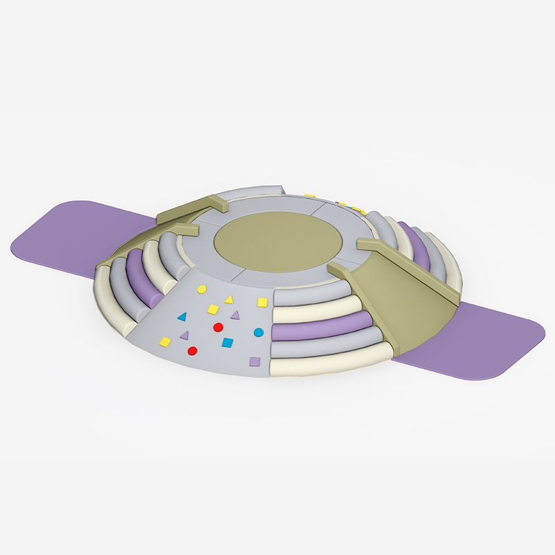 Equipo de juego suave interior sensorial circular 