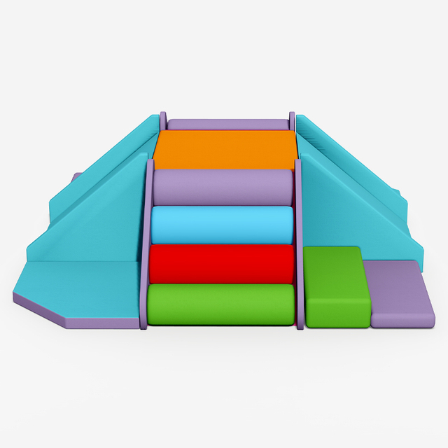 Equipo modular de juego suave para interiores para espacios pequeños