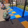 Superficie de juegos infantiles de EPDM,fabricante de superficies de juegos infantiles de caucho EPDM