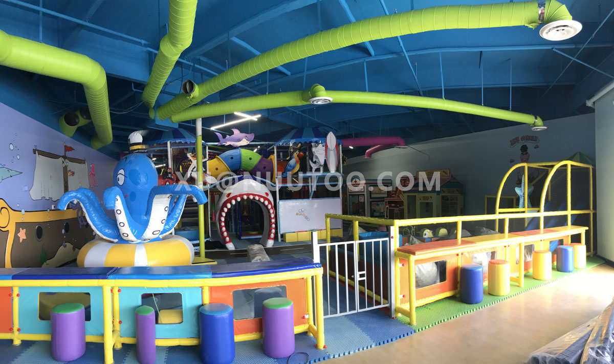 Proveedores de parques infantiles interiores con tema oceánico (4)