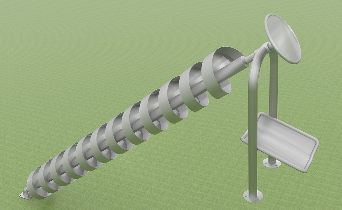 Tornillo de bomba de Arquímedes (5)