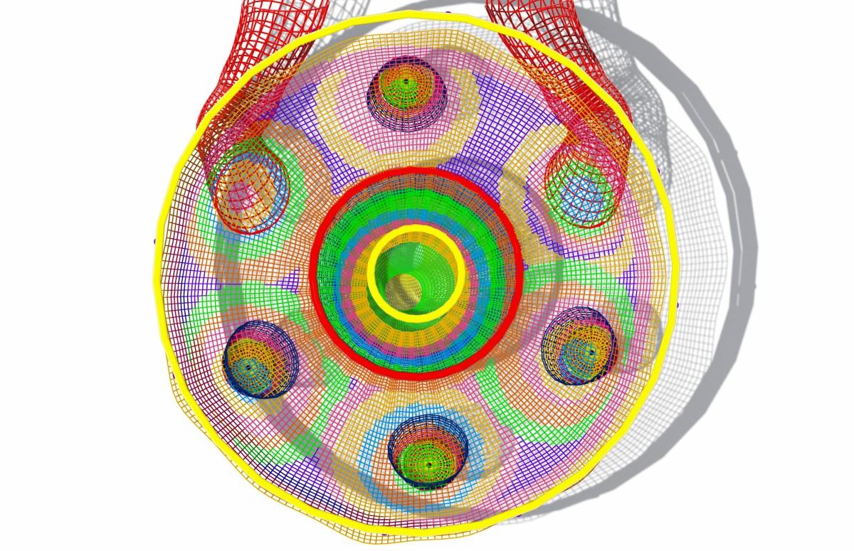 18.Estructura de juego de red de cuerda -5