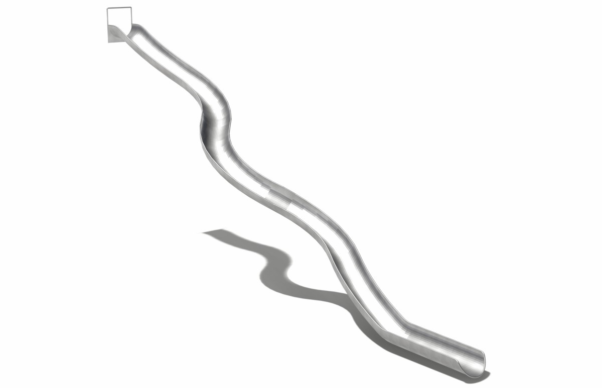 11.Toboganes de tubo de acero inoxidable (2)