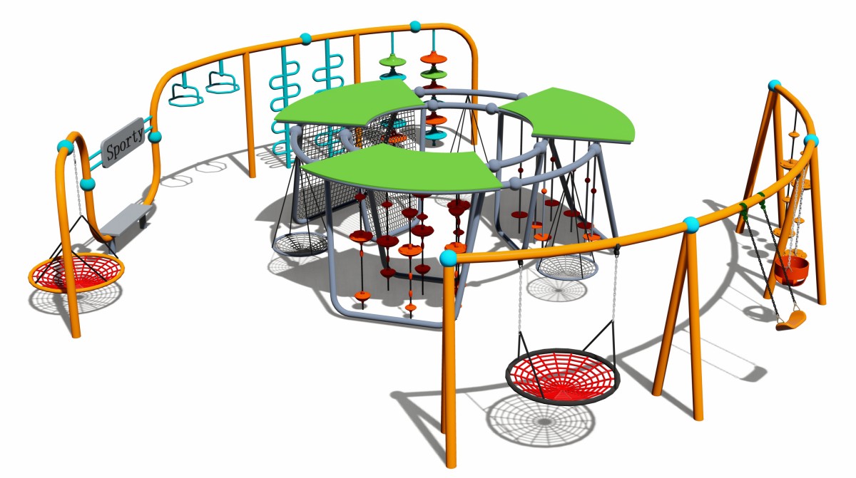 Columpio para parque infantil (2)