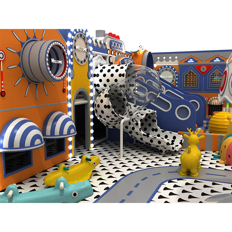 Centro de juegos interior Macaron Series Maze - Proveedor de juegos para centros comerciales pequeños