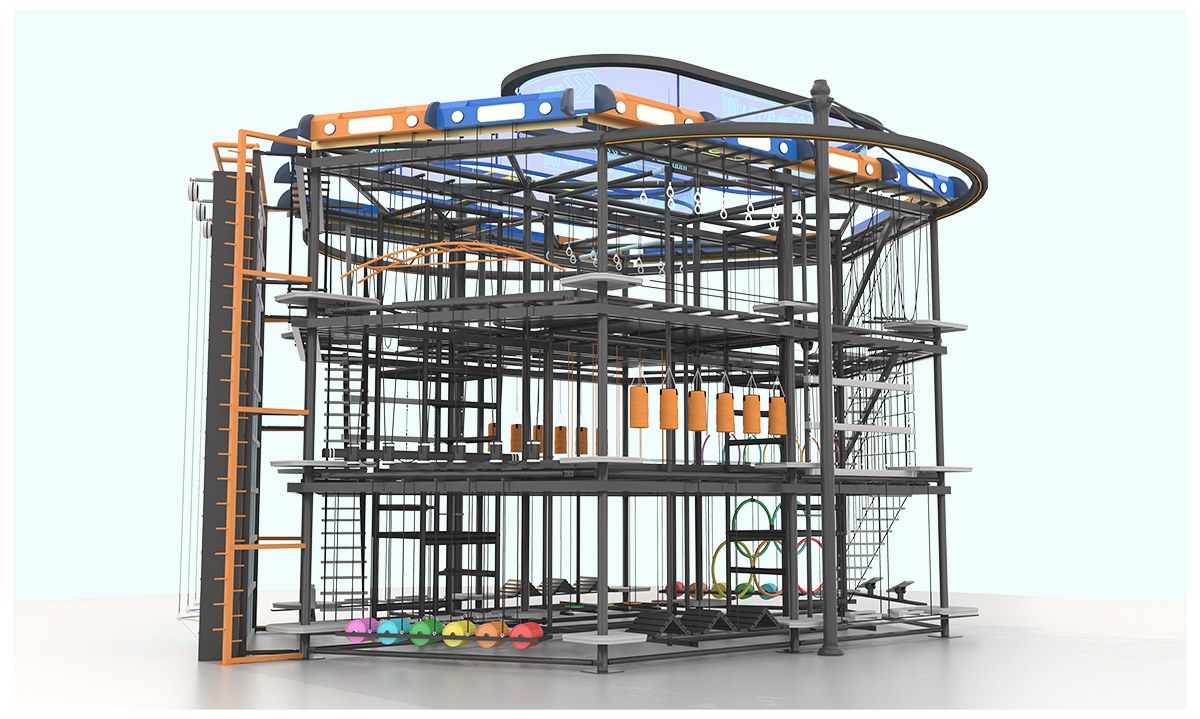 5.Curso de cuerdas altas en interiores para Team Building (13)