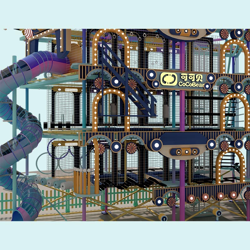 Curso de cuerdas altas cubierto con temática caprichosa: fabricado en China