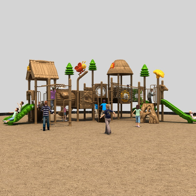 Diapositiva de juegos al aire libre favorita de los niños con temática de paja
