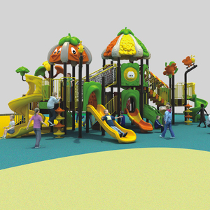 Diapositiva de juegos con temas de bosque para niños con uso duradero al aire libre