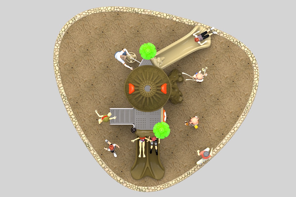 Sistemas de diapositivas comerciales de juegos para parques (3)