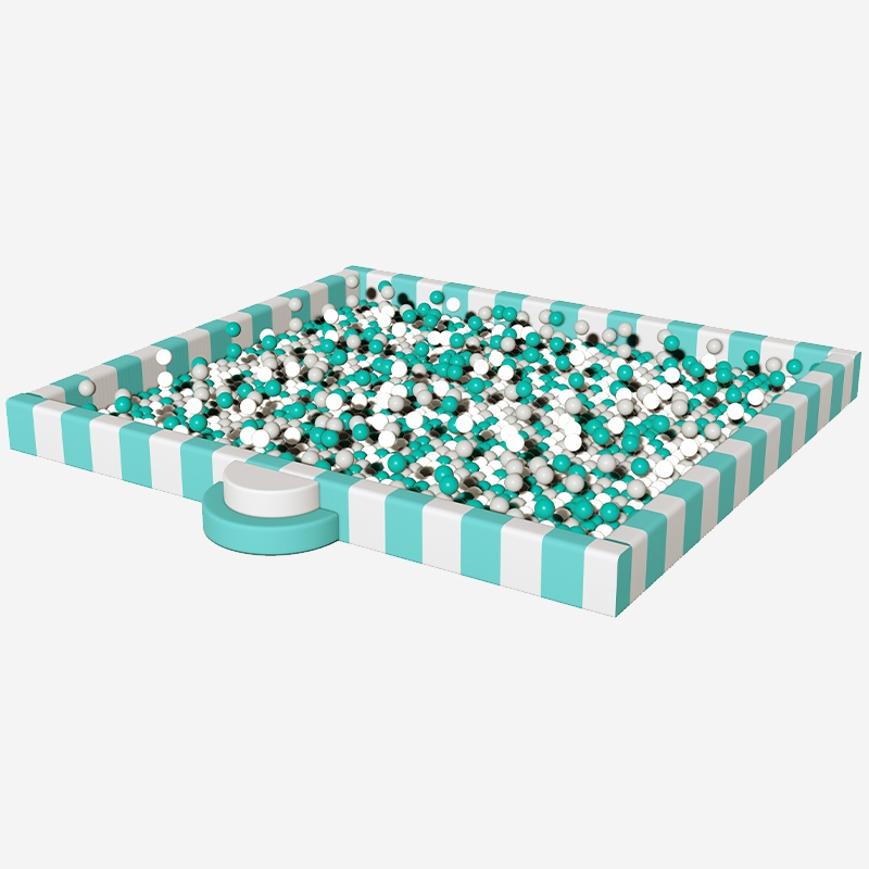 Piscina de bolas de juego suave para interiores - Equipo de juego suave para interiores para niños