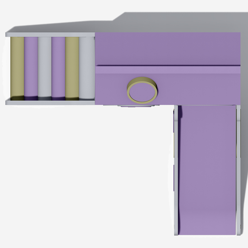 Equipo de toboganes de juego suave para interiores Cow-Print Cottage