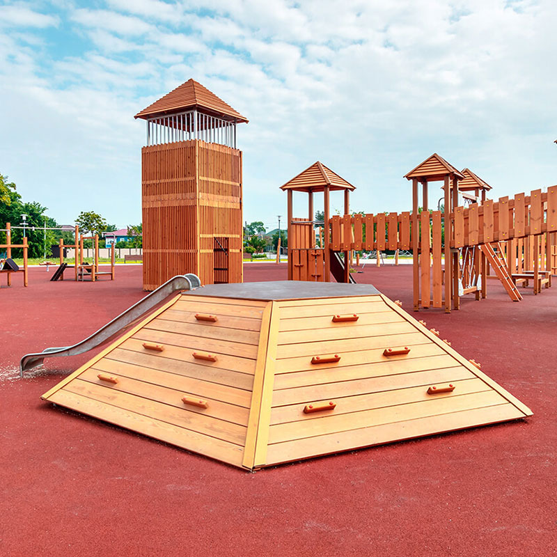 Proveedor de superficies de seguridad para parques infantiles de EPDM vertidas in situ