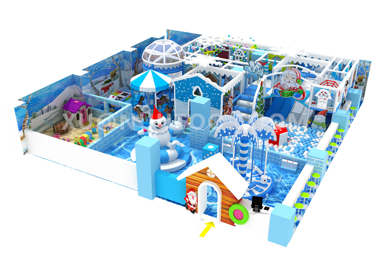 Precio del parque infantil interior con tema de hielo para niños (1)