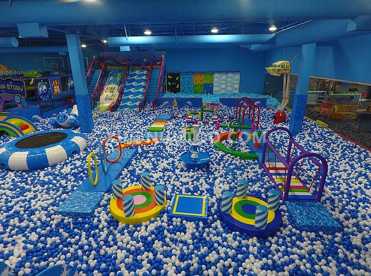 Proveedores de parques infantiles interiores con tema oceánico (1)