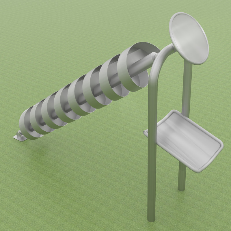 Tornillo de Arquímedes, Fábrica de bombas de tornillo de Arquímedes