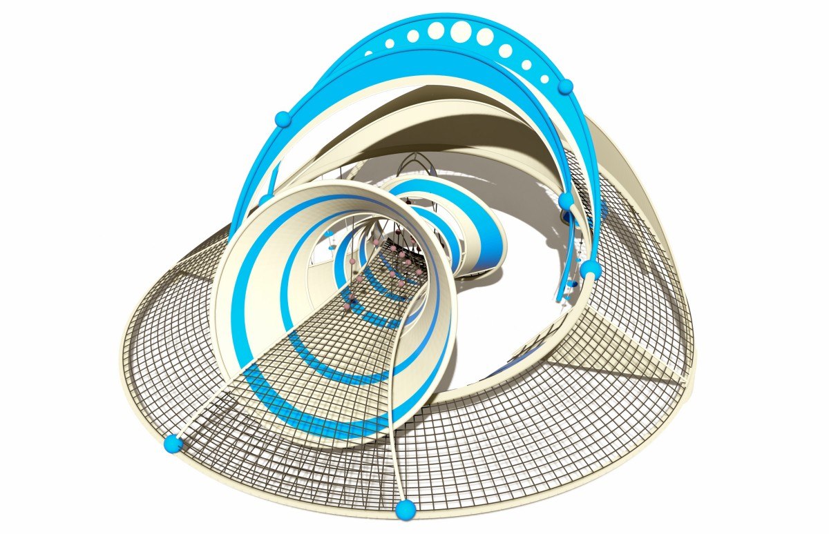 13. Parque infantil con columpio de cuerda -2