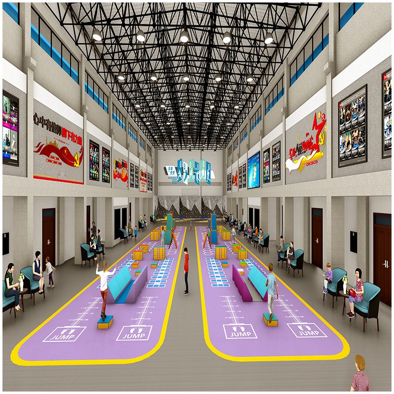 Conjunto de entrenamiento para carreras de obstáculos en interiores para niños