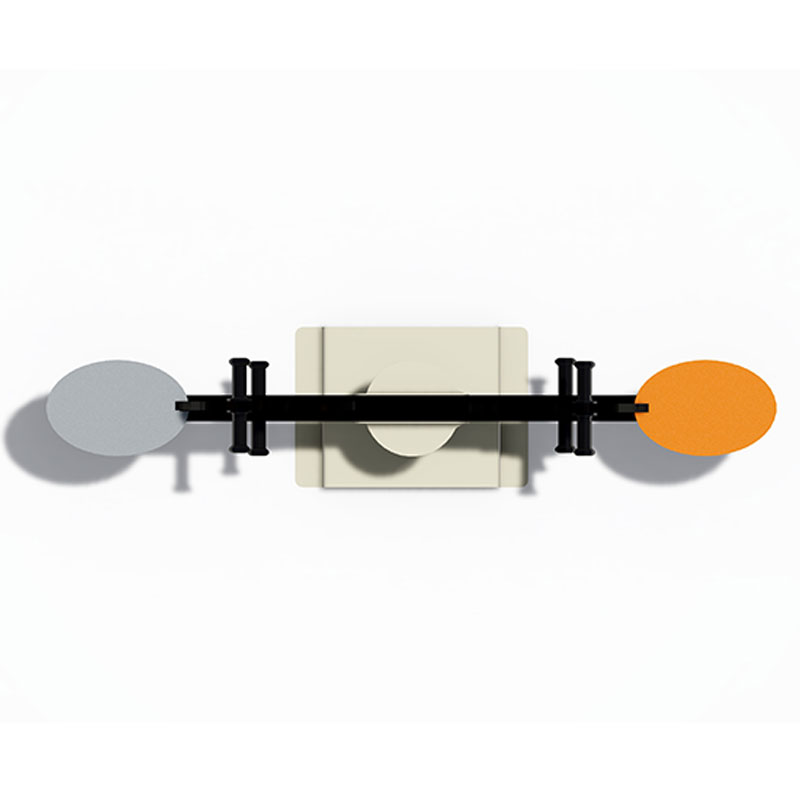 Balancines dobles con temática de dinosaurios