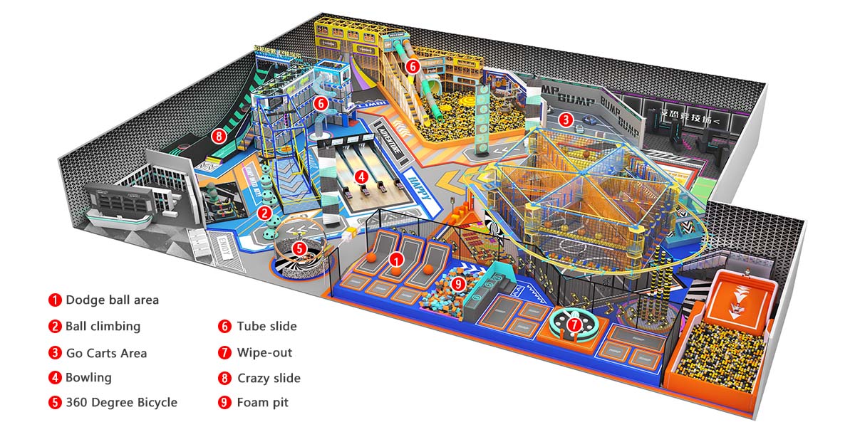 2.dise&ntilde;o de parque deportivo