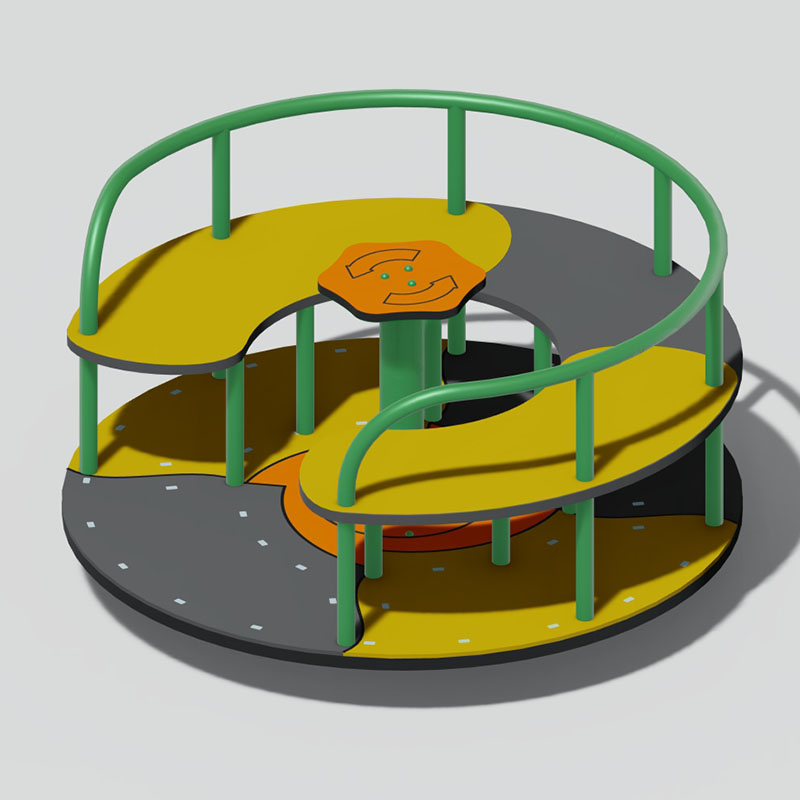 Roundab del patio de recreo sensorial para niños para el desarrollo vestibular