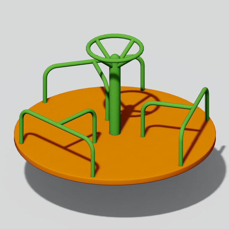 Equipo de hilado de juegos al aire libre construido para niños