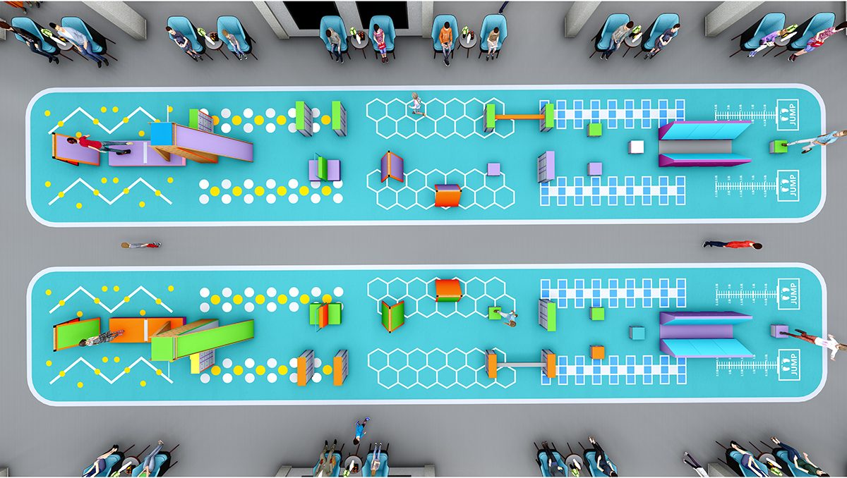 4. Entrenamiento en carrera de obst&aacute;culos cubierta para ni&ntilde;os (11)