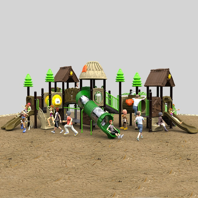 Diapositiva de juegos al aire libre premium para niños Entretenimiento 