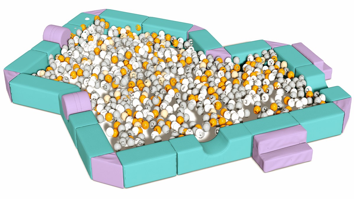 24. &Aacute;rea de juego suave tem&aacute;tica para ni&ntilde;os (2)