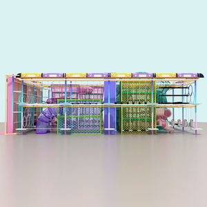 Curso interior ecológico de cuerdas altas para centros comerciales y parques infantiles