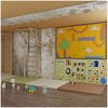 Sistema de muro de escalada interior para niños a medida