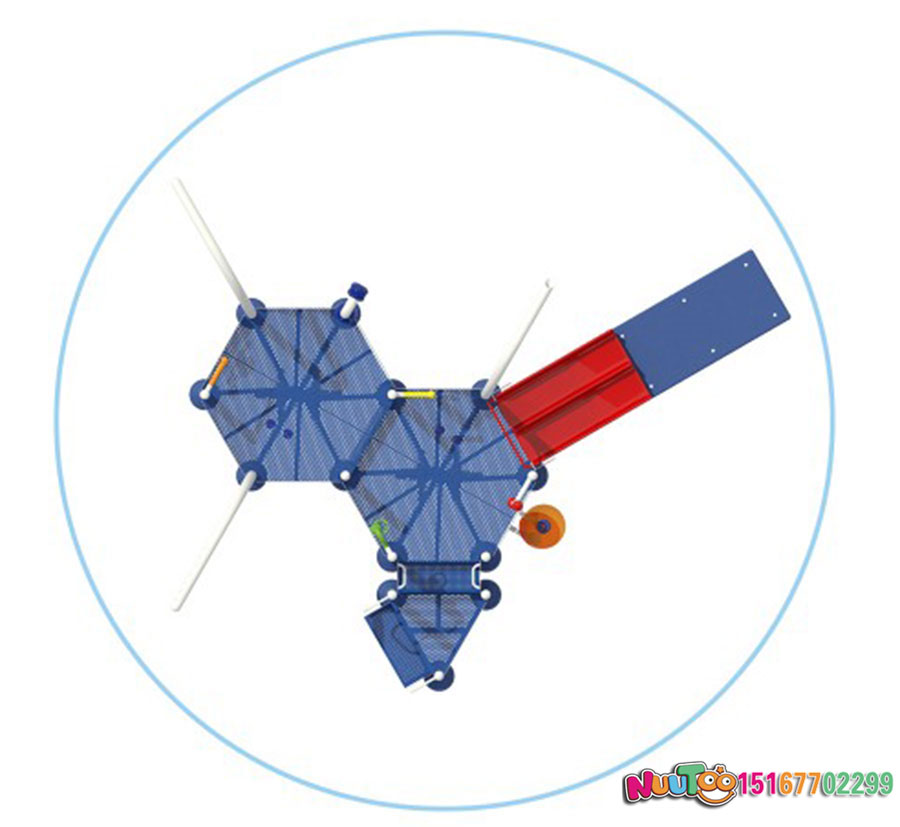 Tobogán acuático + Equipo de diversión acuática + Instalaciones de juegos infantiles (13)