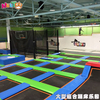 Trampolín grande para interiores, parque de trampolines para adultos, súper combinación, fabricante de trampolines