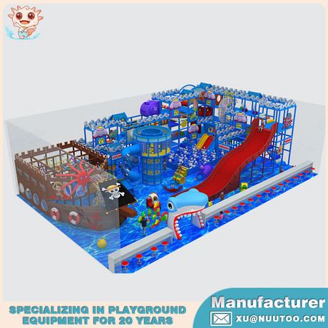 Innovador Fabricante Profesional de Equipos de Playground Interior Playground