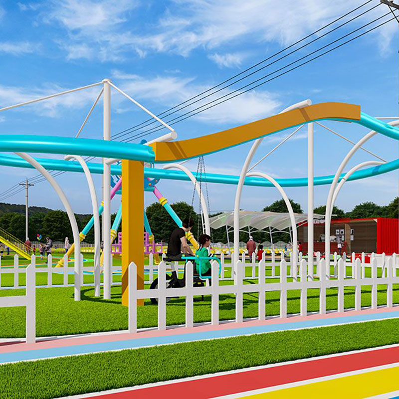 Parque de atracciones al aire libre para fábrica de niños