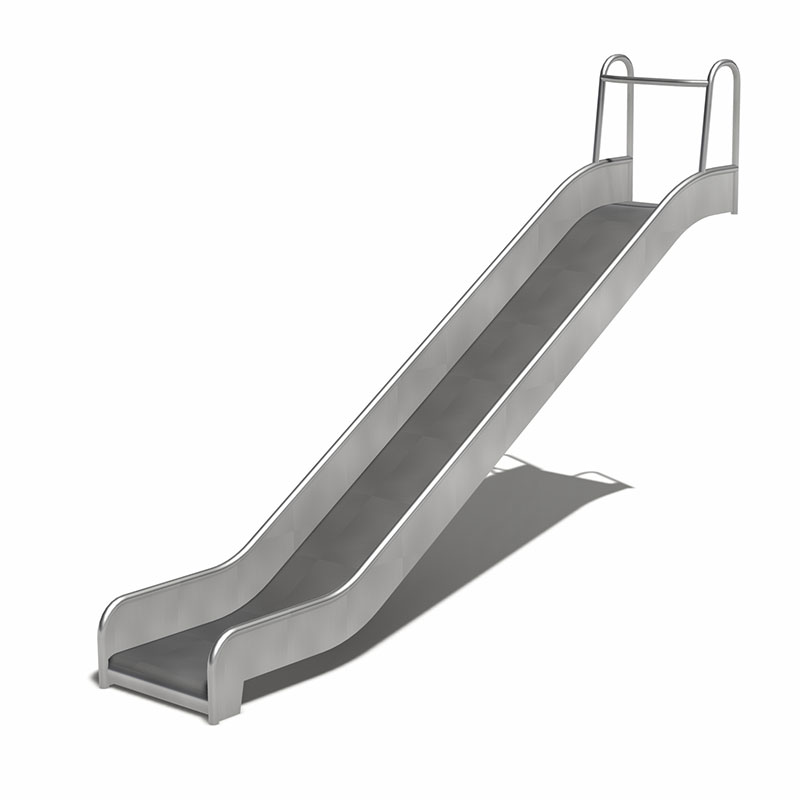 Tobogán recto para parque infantil